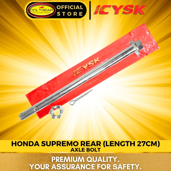 [26581] AXLE BOLT REAR SUPREMO YSK