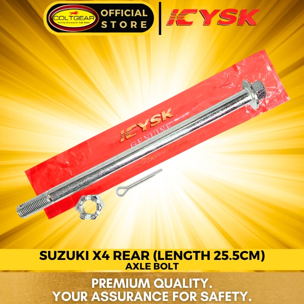 [31812] AXLE BOLT REAR X4 YSK