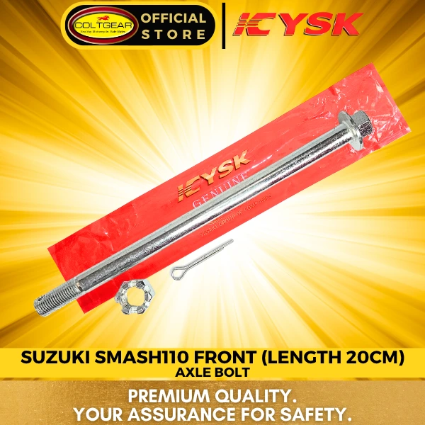 [33252] AXLE BOLT FRONT SMASH110/RAIDERJ YSK