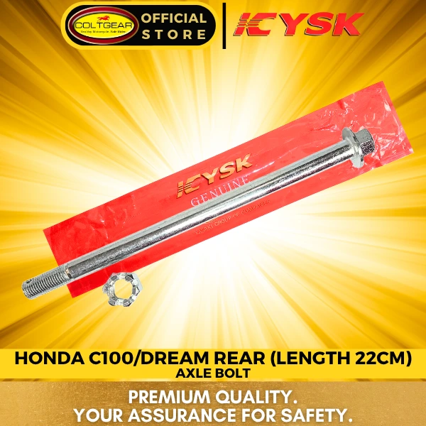 [33475] AXLE BOLT REAR C100/DREAM YSK