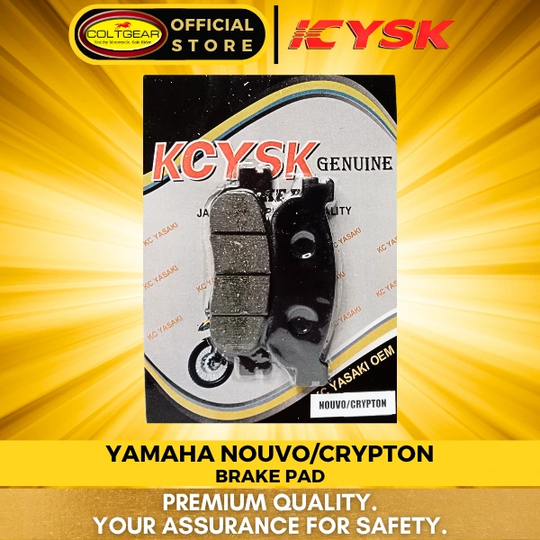 [12637] BRAKE PAD NOUVO/CRYPTON YSK