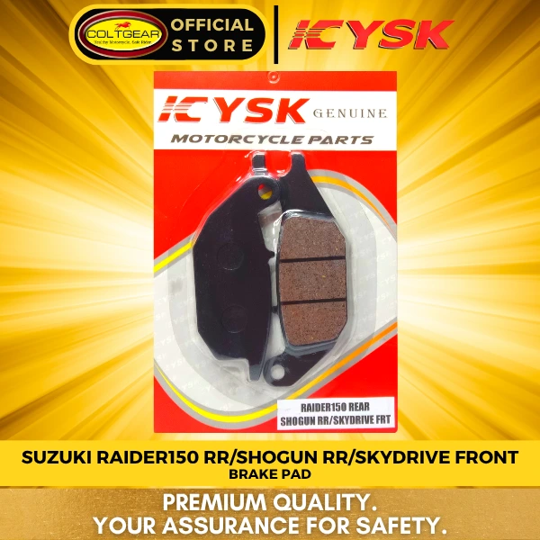 [12646] BRAKE PAD RAIDER150 REAR YSK
