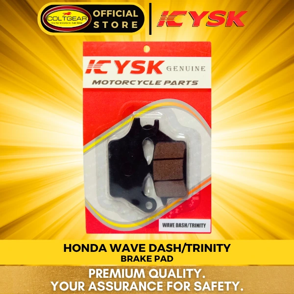 [12656] BRAKE PAD DASH/TRINITY/W100R YSK