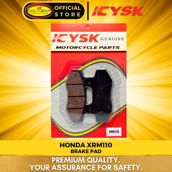 [12660] BRAKE PAD XRM110 YSK