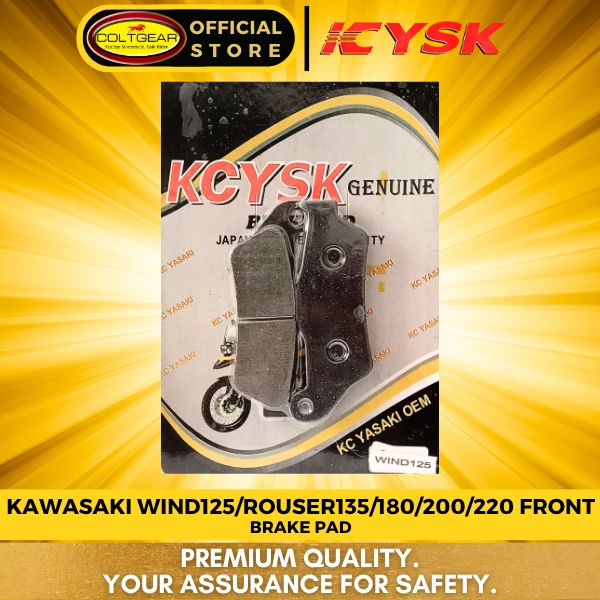 [25428] BRAKE PAD WIND125/ROUSER135/FZF/SZF YSK
