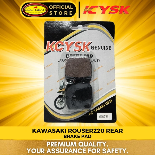 [34514] BRAKE PAD ROUSER220 REAR YSK