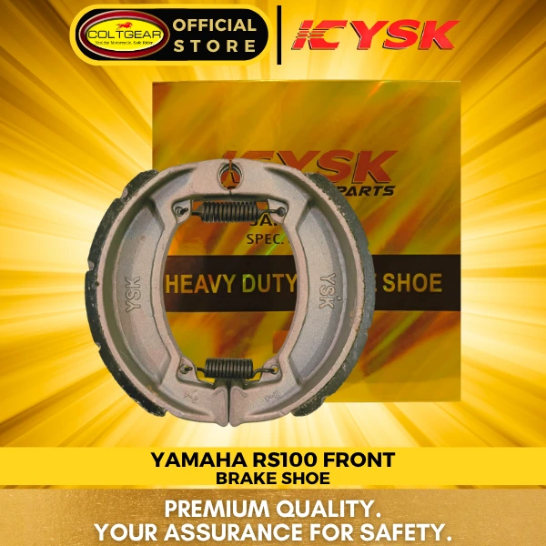 BRAKE SHOE RS100 FRONT YSK