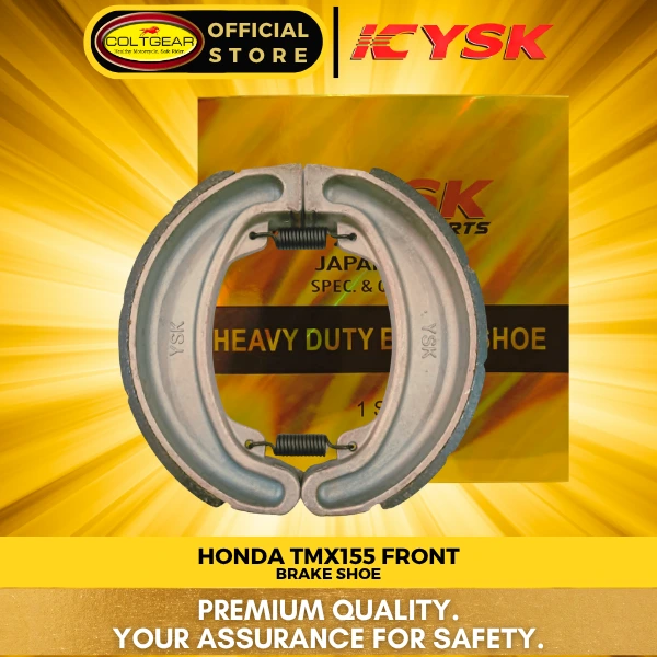 BRAKE SHOE TMX FRONT YSK