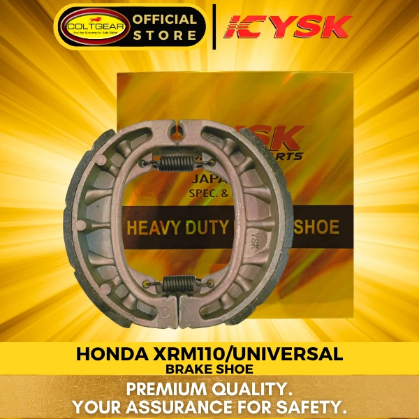 BRAKE SHOE XRM110 / UNIVERSAL YSK