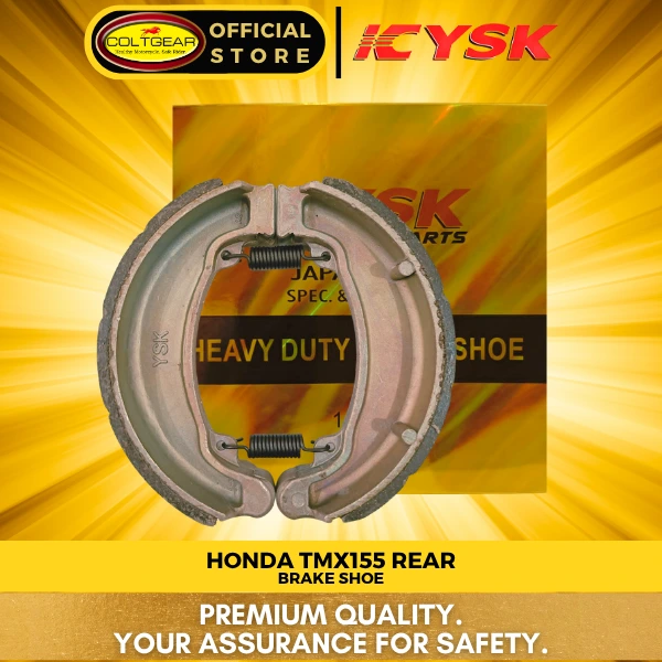 BRAKE SHOE TMX REAR YSK