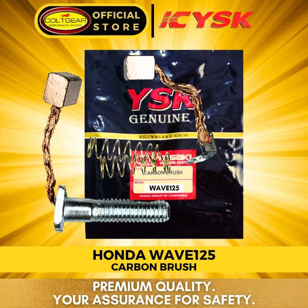 [13126] CARBON BRUSH WAVE125 YSK