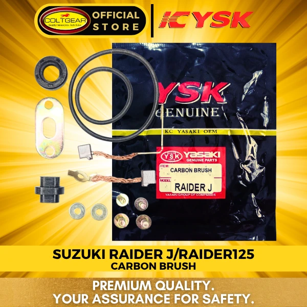 [29074] CARBON BRUSH RAIDER J/RAIDER125 YSK