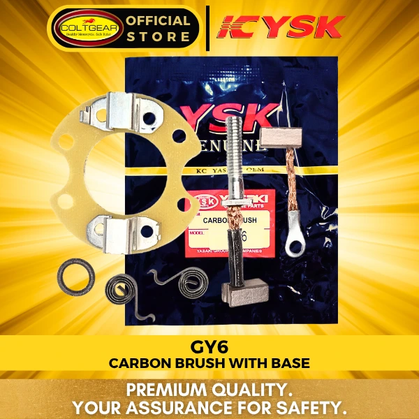 [27191] CARBON BRUSH ASSEMBLY GY6150 YSK