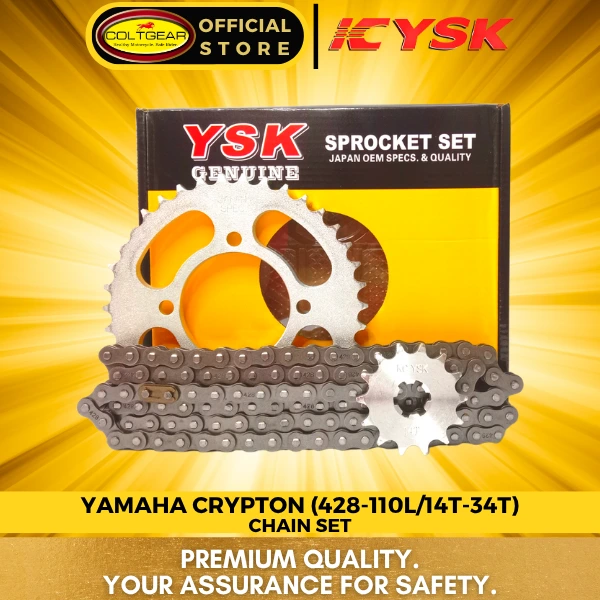 CHAIN SET CRYPTON YSK 428X110L 34X14T