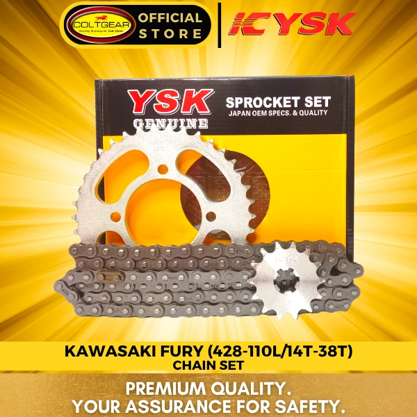 CHAIN SET FURY YSK 428X110L 38X14T