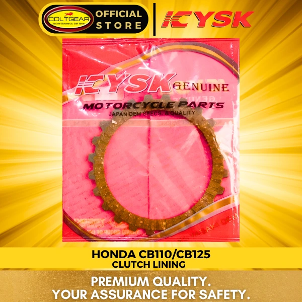 CLUTCH LINING CB110/CB125 YSK