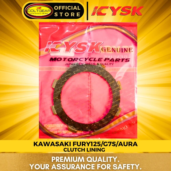 CLUTCH LINING FURY/CT100/CT150 YSK