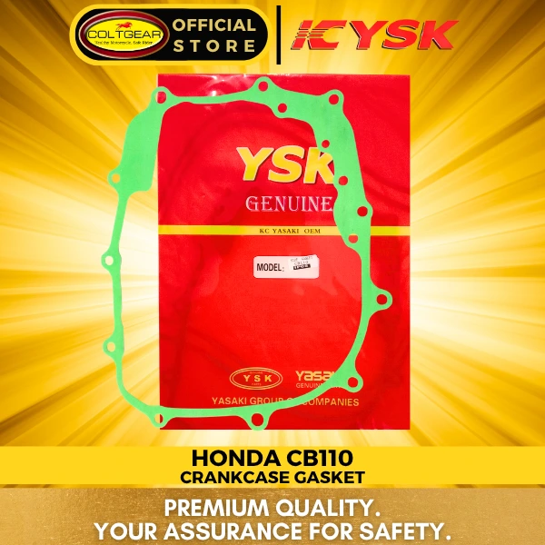 [14660] CRANKCASE GASKET CB110/CB125 YSK