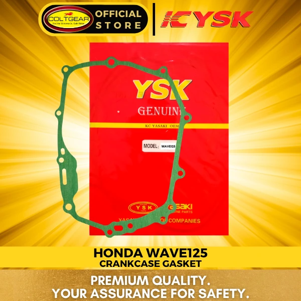 [14687] CRANKCASE GASKET WAVE125 YSK