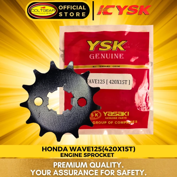 ENGINE SPROCKET WAVE125 YSK 420X15T