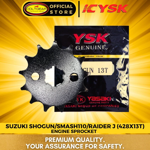 ENGINE SPROCKET SMASH/RDR/SHOGUN YSK 428X13T