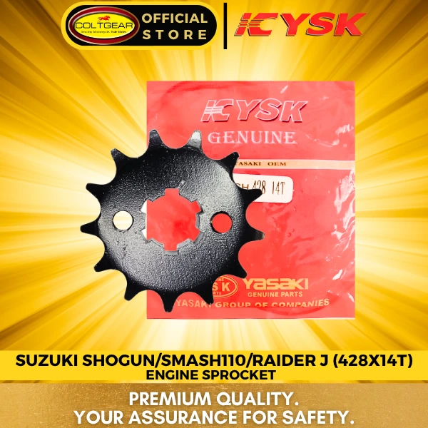 ENGINE SPROCKET SMASH/RDR/SHOGUN YSK 428X14T