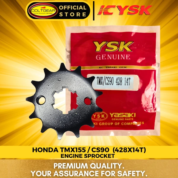 ENGINE SPROCKET TMX/CS90 YSK 428X14T