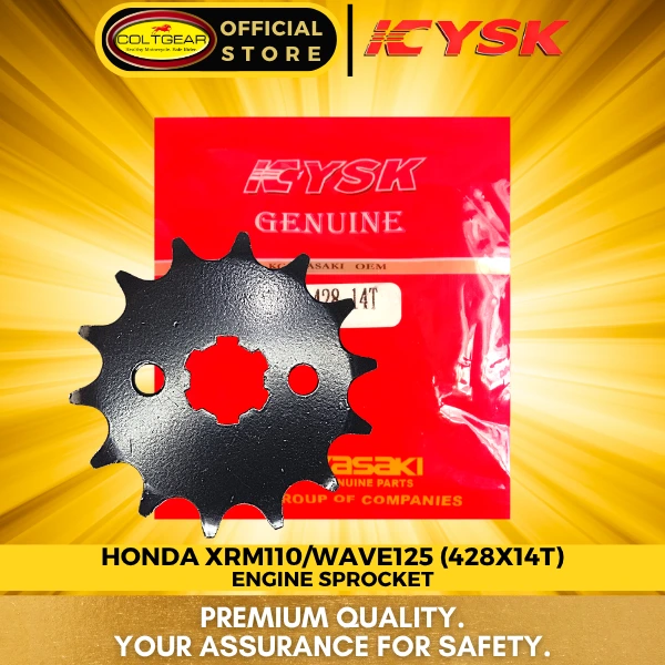 ENGINE SPROCKET C100/WAVE/XRM YSK 428X14T