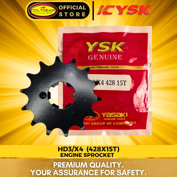 ENGINE SPROCKET HD3/X4 YSK 428X15T