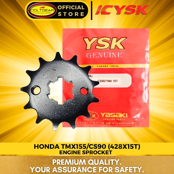 ENGINE SPROCKET TMX/CS90 YSK 428X15T