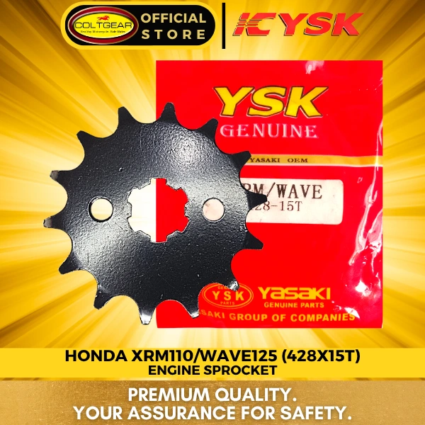 ENGINE SPROCKET C100/WAVE/XRM YSK 428X15T