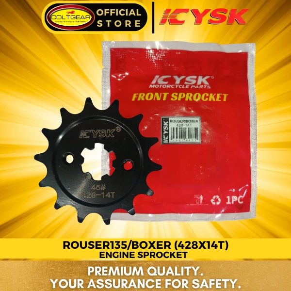 ENGINE SPROCKET ROUSER135/BOXER YSK 428X14T