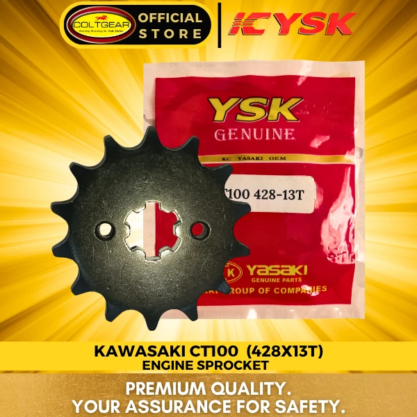 ENGINE SPROCKET CT100 YSK 428X13T