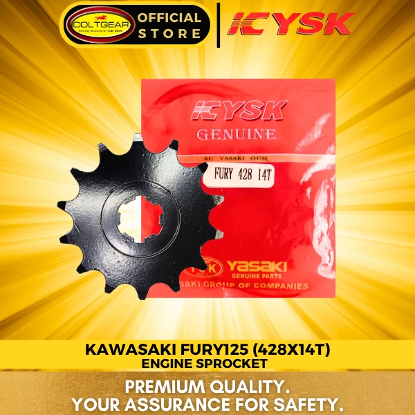 ENGINE SPROCKET LUBOG FURY YSK 428X14T
