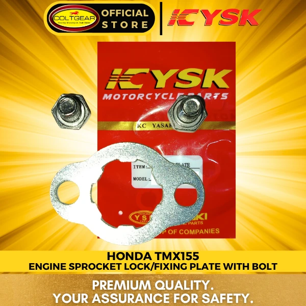 [15222] ENGINE SPROCKET LOCK WITH BOLT TMX YSK