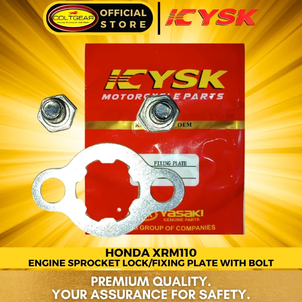 ENGINE SPROCKET LOCK WITH BOLT XRM110 YSK