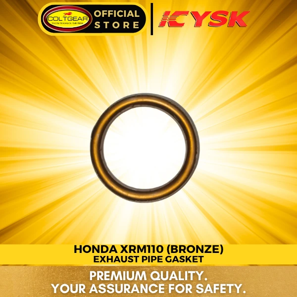 EXHAUST GASKET XRM110 BRONZE YSK