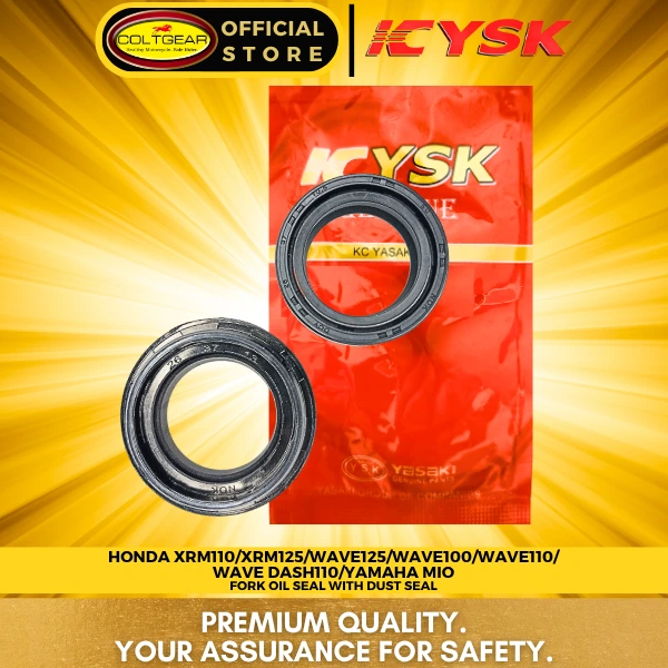 [15581] FORK OIL SEAL SET XRM110 /SNIPER150/155/MIO/WAVE YSK