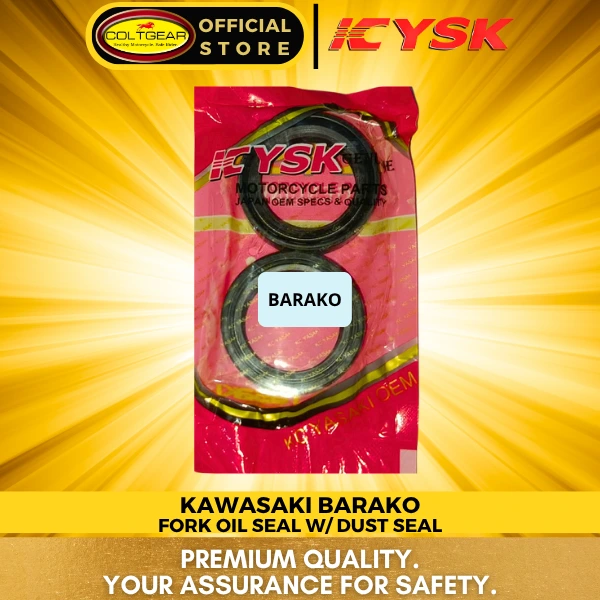 [33395] FORK OIL SEAL SET BARAKO YSK
