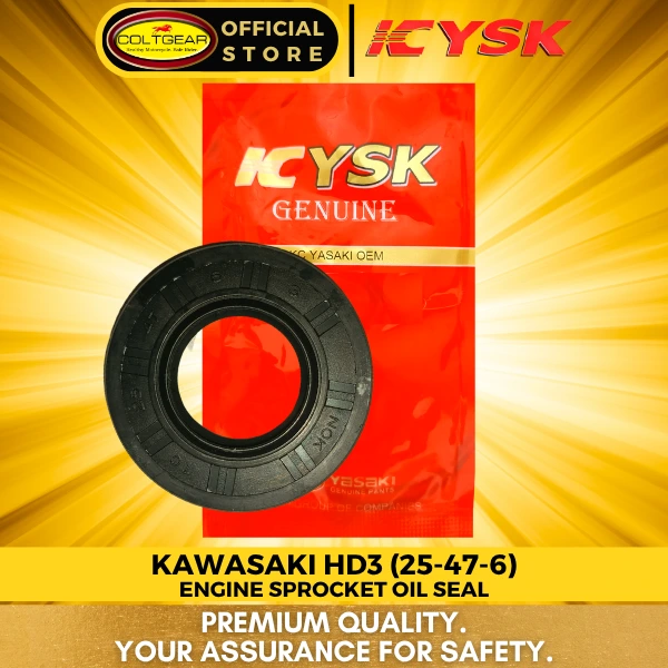 [17733] OIL SEAL ENG.SPRO. HD3 YSK 25-47-6