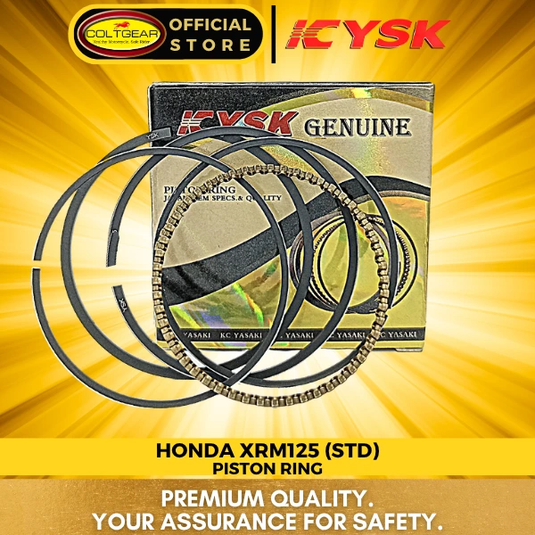 PISTON RING XRM125/WAVE125 YSK STD