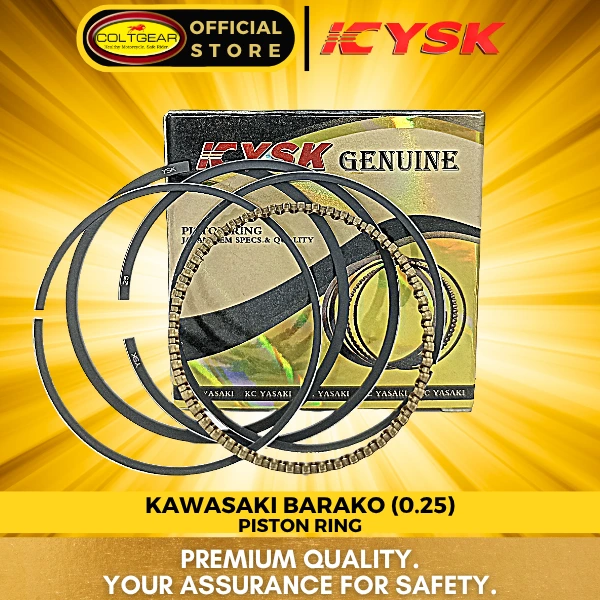 PISTON RING BARAKO YSK 0.25