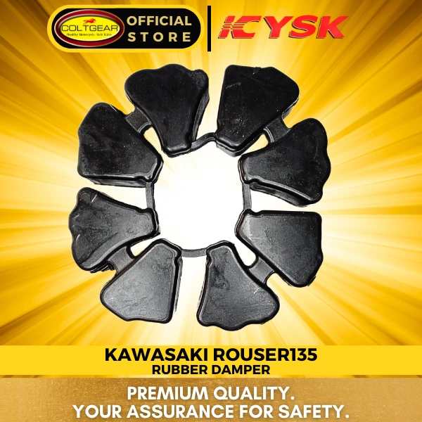 [21534] RUBBER DAMPER ROUSER135 YSK