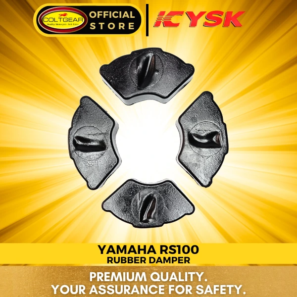[34185] RUBBER DAMPER RS100/SNIPER/VEGA FORCE YSK