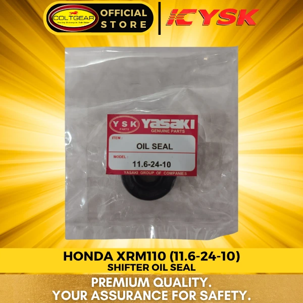 [17778] OIL SEAL SHIFTER XRM110 YSK 11.6-24-10