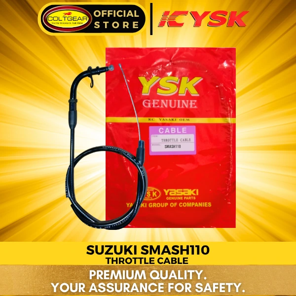 [10346] THROTTLE CABLE SMASH110 YSK
