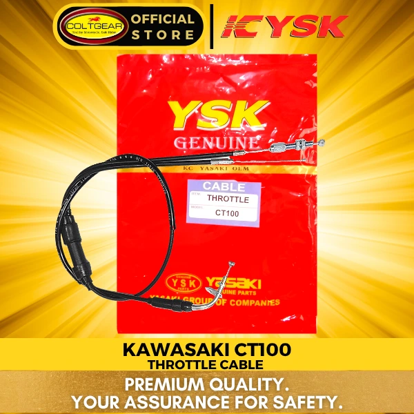 [10354] THROTTLE CABLE CT100 YSK