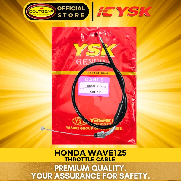 THROTTLE CABLE WAVE125 YSK