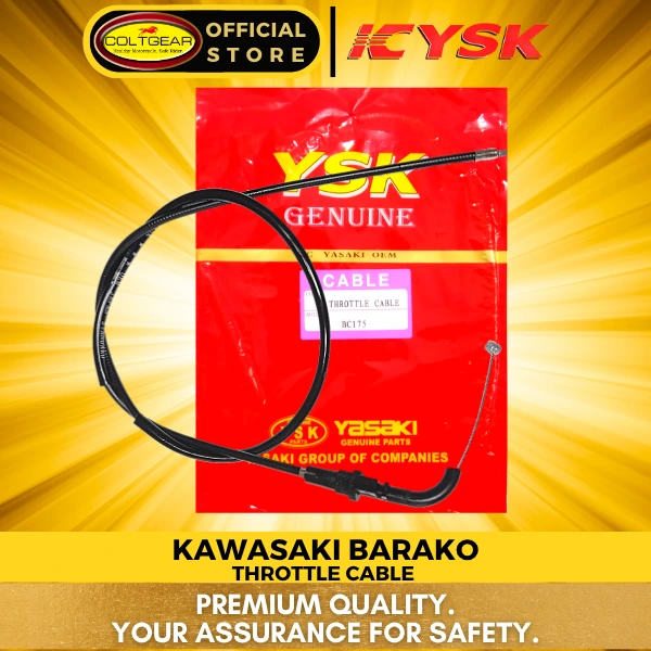 [22987] THROTTLE CABLE BARAKO YSK