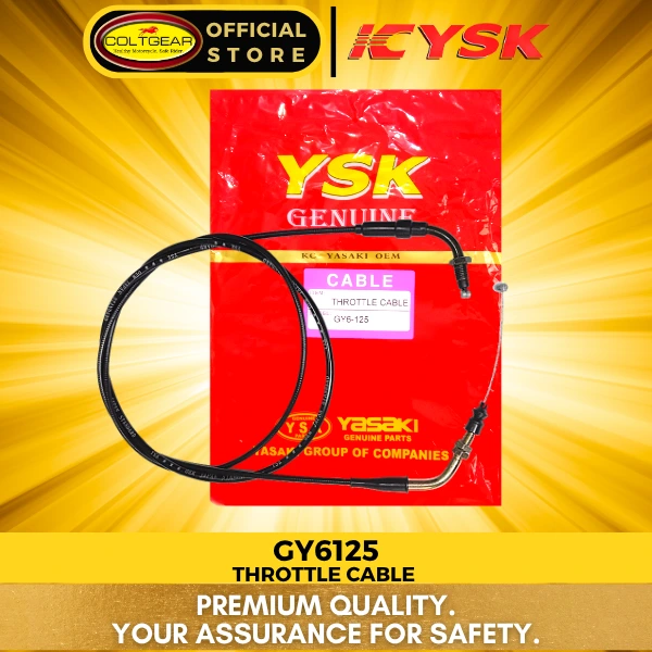 [23003] THROTTLE CABLE GY6125 YSK
